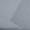 Nicole Miller Faux Linen Slub Textured Hidden Tab/Rod Pocket Top Light Filtering Curtain Panel Pair, 54"x84", Chambray Blue - 2 of 2