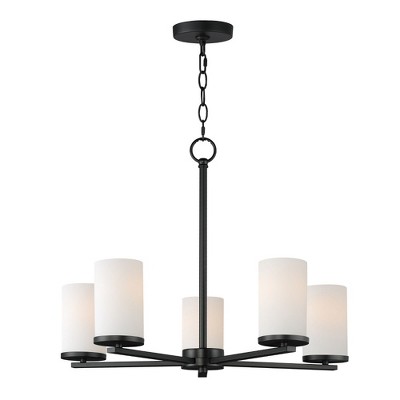 Maxim Lighting Lateral 5 - Light Chandelier in  Black