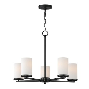 Maxim Lighting Lateral 5 - Light Chandelier in  Black - 1 of 3