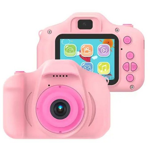 Link Kids Digital Camera 2" Color Display 1080P 3 Megapixel 32GB SD Card Selfie Mode Silicone Cover BONUS Card Reader Included Boys/Girls Great Gift - image 1 of 4