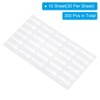 Unique Bargains Directional Sign PVC Adhesive Removable Small Arrow Sticker 300 Pcs - 3 of 4