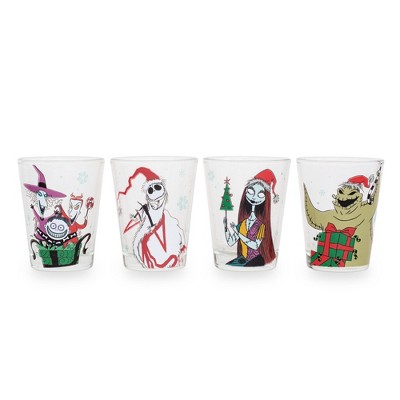 Disney Nightmare Before Christmas Halloween Town Mini Shot Glasses