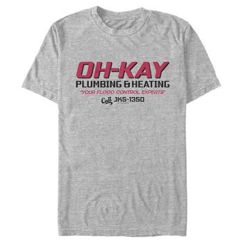 Men's Home Alone Oh-Kay Plumbing & Heating T-Shirt