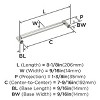 Amerock Balon Pull for Cabinets, Drawers, and Furniture - 3 of 4