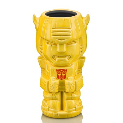 Beeline Creative Geeki Tikis Transformers Bumblebee Ceramic Mug | Holds 16 Ounces