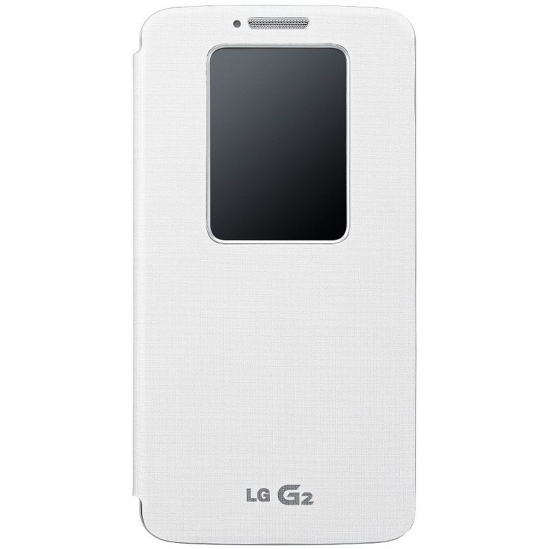 LG QuickWindow Folio Case for LG G2 Sprint/Virgin Mobile/AT&T - White, 1 of 3