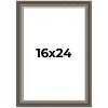 PosterPalooza | Weathered Black Picture Frame - UV Acrylic, Foam Board Backing, Hanging Hardware - 2 of 4