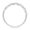 Pompeii3 1/4 Carat (ctw) Round White Diamond Ladies Swirl Wedding Ring 10k White Gold - 3 of 4