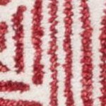 red/ivory