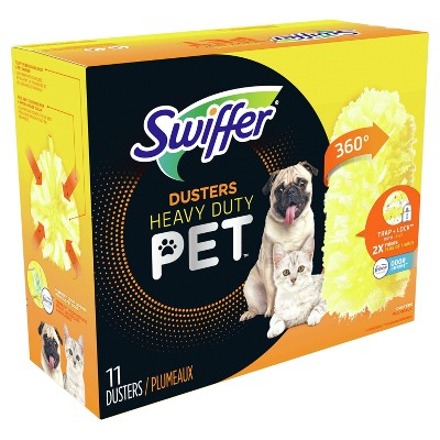 Swiffer Dusters, Pet Heavy Duty Refills with Febreze Odor Defense - Unscented - 11ct