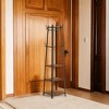 Industrial Style Coat Rack with 3 Shelves and Hooks - Stylish Entryway Storage Solution for Coats, Bags, and Accessories - image 2 of 4