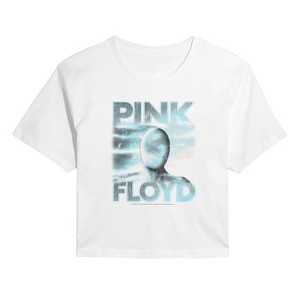 Women's - Pink Floyd - Pink Floyd Cloud Man Cropped Graphic T-Shirt - 1 of 4