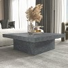 Galano Carmelo Coffee Table - Grey Stone - 2 of 4
