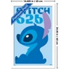Trends International Disney Lilo & Stitch (2002) - Stitch Minimalist Profile Framed Wall Poster Prints - 3 of 4