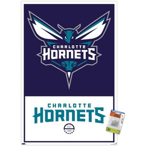 Trends International NBA Charlotte Hornets - Logo 21 Unframed Wall Poster Prints - 1 of 4