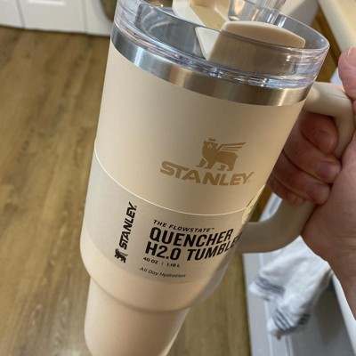 Stanley 40oz Stainless Steel H2.0 Flowstate Quencher Tumbler - Hearth & Hand™  with Magnolia - Peat Moss 