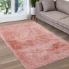 Shaggy Area Rugs Plush Rug Carpet Decorative Solid Rug - 2 of 4