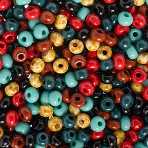 Czech Glass Seed Beads 6/0 (23g) Arizona Muse Mix Bead for Jewelry Making - 1 of 4