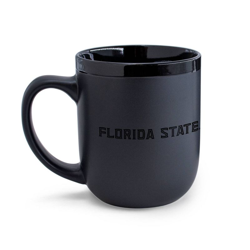 NCAA Florida State Seminoles 12oz Ceramic Coffee Mug - Black, 2 of 4