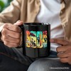 Frankenstein's Beach Vacation Mug, Retro Neon Summer Vibes Gift | OrnamentallyYou - 3 of 4