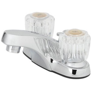 OakBrook Essentials Chrome Pop-up Bathroom Sink Faucet 4 in. - 1 of 1