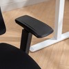 Dsvimoy Task and Office Chair Big and Tall Office Chair with Adjustable Lumbar and Slide Seats for Office, Black, 27.95"*25.98"*17.71" - 3 of 4