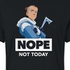 Women's - Avatar: The Last Airbender - Sokka Nope Cropped Graphic T-Shirt - 2 of 4