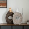 Uniquewise 19-inch Farmhouse Vase - Decorative Piece for Boho Kitchen, Bedroom Table, Home Office, Living Room or Shelf Décor - 2 of 4