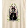 Women's - Disney Princess - Sleeping Beauty Floral Maleficent Short Sleeve Graphic T-Shirt - 2 of 4