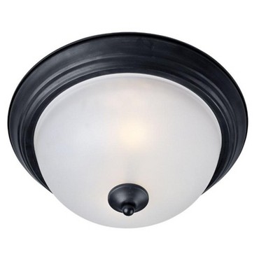 Maxim Lighting Essentials - 584x 1 - Light Flush Mount in  Black