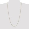 Black Bow Jewelry 0.9mm, 14k Yellow Gold, Solid Box Chain Necklace - 2 of 4