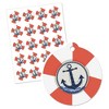 Big Dot of Happiness Ahoy - Nautical - Baby Shower or Birthday Party Favor Gift Tags (Set of 20) - 2 of 4