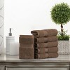 Luxury Cotton Heavyweight Ultra-Plush 6 Piece Towel Set by Blue Nile Mills - 2 of 4