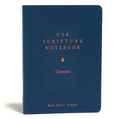 CSB Scripture Notebook, Genesis - by  Csb Bibles by Holman (Paperback)