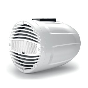 Hertz HTX-8-M-FL-TW 8" White Marine Wake Tower Speaker, Sold Individually - 1 of 1