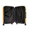 InUSA Ally Lightweight Hardside Carry On Spinner Suitcase  - 3 of 4