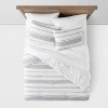 Cotton Woven Stripe Comforter & Sham Set - Threshold™ - 3 of 4