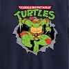 Boys' - Teenage Mutant Ninja Turtles - Raphael Breaking Through Shirt Graphic Long Sleeve Fleece Sweatshirt - 2 of 4