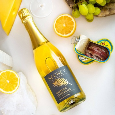 Sechey Non-Alcoholic Wine Sparkling Cuvee Blanc - 750ml Bottle