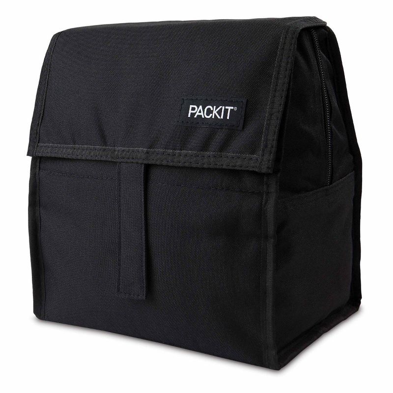 Packit Freezable Lunch Bag - Black, 2 of 10