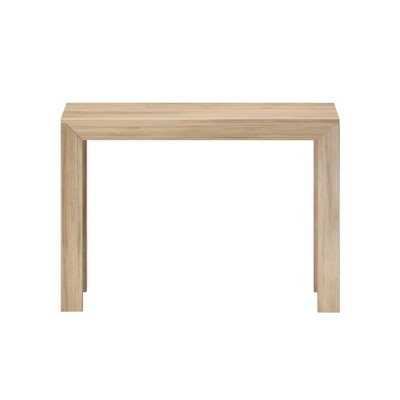 Blonde Solid Pine Wood Modern Console Table, 46.25 Inch