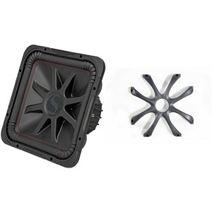 Kicker 45L7R154 L7R 15-Inch (38cm) Subwoofer, Dual Voice Coil, 4-Ohm w/ Cast Aluminum Grill Bundle - 1 of 4