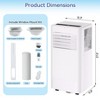 3-in-1 Portable Air Conditioner with Dehumidifier & Fan, Quiet AC for Bedroom up to 450 Sq.Ft,Remote Control,Window Kit Included, - 2 of 4