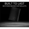 Trifold Leather Wallet for Men with ID Holder and RFID Blocking (Black) - 3 of 4