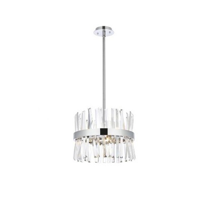 Elegant Lighting Serephina 8 - Light Pendant in  Chrome
