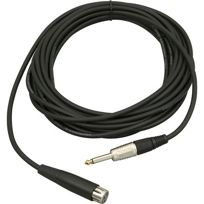 Musician's Gear 20 ft. Hi-Z XLR Mic Cable Black 20 ft.