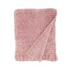 Saro Lifestyle Warmth of Chenille Knit Throw - 2 of 3