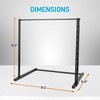 Pyle 12U Floorstanding Server Rack - PLRSTND10, Patch Panel Shelf Bracket for 19'' Devices - 2 of 4