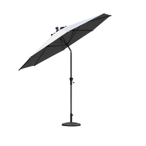 PURPLE LEAF Patio Umbrella Outdoor Table Umbrella Aluminum Frame Market Umbrella Sun Umbrella with 8 Sturdy Ribs - 1 of 1