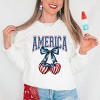 Simply Sage Market America Flag Cherries Coquette Sweatshirt - 2 of 4